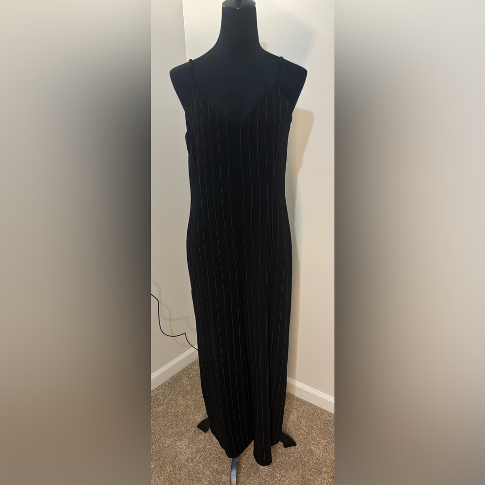 CUPCAKES AND CASHMERE Womens Back V-neck Spaghetti Strap V Neck Cropped Jumpsuit - Picture 9 of 14